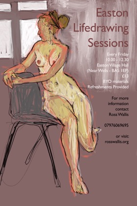 weekly lifedrawing poster